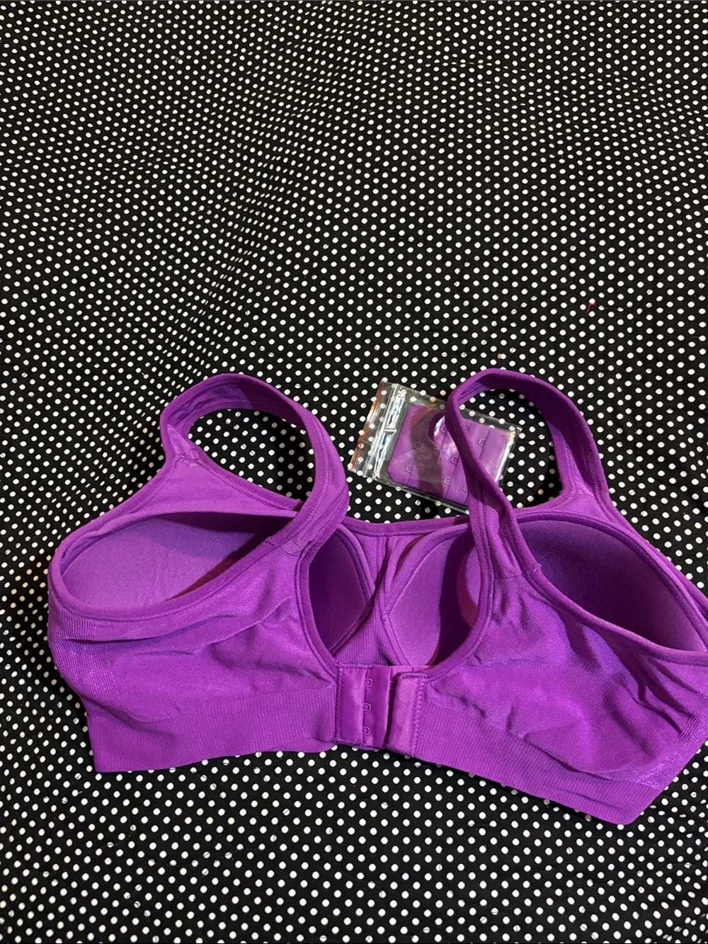 Underoutfit Seamless Purple Wireless Comfort Bra - Style 457 Size L
